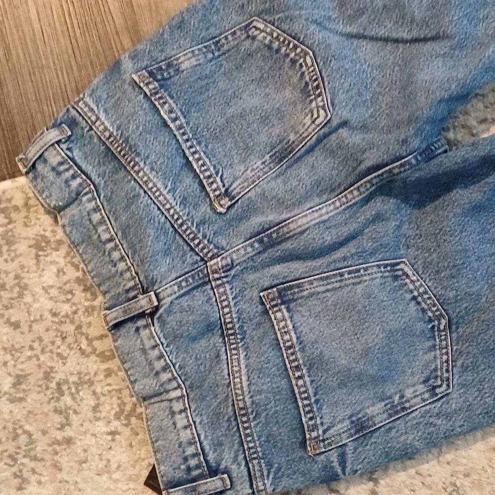 Zara High Rise Blue Jeans - Picture 6 of 12